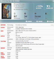 Máy tính bảng AMAZON Fire HD10