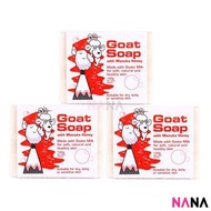 Goat Soap - Goat 山羊奶肥皂 - 麥盧卡蜂蜜(紅色) 100g x3