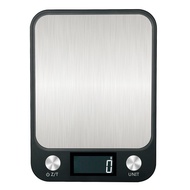 Flat Stainless Steel Kitchen Scale 5kg Rechargeable Small Electronic Scale Food Food Food Scale Baki