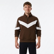 Unisex Two-Tone High-Neck Half-Zipper Sweater Unisex Thick Half-Zipper Jacket/