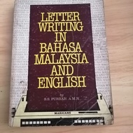 [PRELOVED] Vintage Book-Letter Writing In Bahasa and English