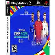 (ใหม่ล่าสุด)eFootball PES Pro Evolution Soccer 2024-2025 PS2 แผ่นเกมPS2 แผ่นไรท์เกมps2 เกมฟุตบอลล่าส