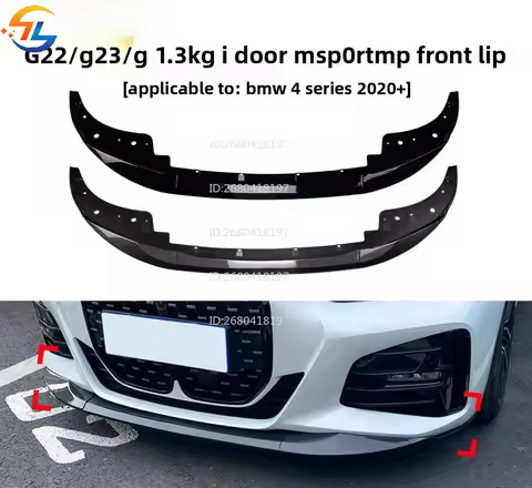 For BMW 4 Series Bmw G22 G23 425i 430i 2020+ Front Lip Front Shovel Exterior Modification Accessorie