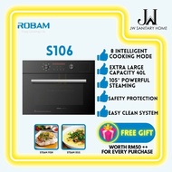 JW ROBAM S106 Kitchen Appliances Kitchen Microwave Oven Home Built-In Oven Dapur built-in Elektrik Oven Dapur Steam Oven
