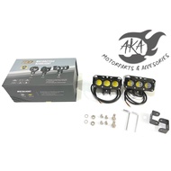 TDD 4648 50W X10 TRISTAR X-BEAST HEADLIGHT FOGLAMP ALL WEATHER MINIDRIVING LIGHT HIGH/LOW/HIGH+LOW F