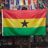 Ghana Flag 4 Size Thai Shop
