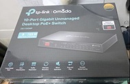 TP-Link Omada 10-Port Gigabit PoE+ 交換器