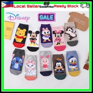 Women Socks Cute Cartoon Disney Stokin Cotton Stokin Korean Ins Style Fashion Socks