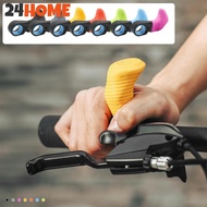 24HOME 1 Pair Mountain Bike Thumb Handlebar Multi-Angle Adjustable Ergonomic Sheep Horn Handlebar fo