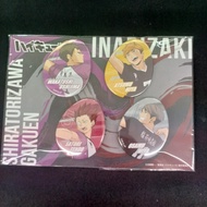 CDG Shiratorizawa Academy High School x Inarizaki High School Egg-shaped Can Badge Set✨Direct from J