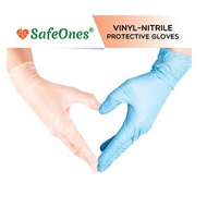 VINYL-NITRILE Blend Disposable Gloves Box 100s