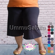 Celana Kulot 7/8 Pendek Wanita Super Jumbo XXXL Muat untuk BB 120Kg/ Celana Kulot Bigsize Pendek
