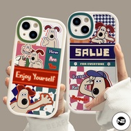NE Gromit Dog Phone Case For OPPO Reno 4 5 5K 6 7 Lite 5G 4F 4 Lite A93 F17 7Z Pro Realme 5 5i 5S 6i