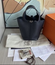 全新Hermes picotin 18 Caban 銀扣