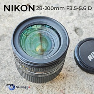 Nikon AF Nikkor 28-200mm F/3.5-5.6(22) D Zoom Lens wide Telephoto Mount Ai-s
