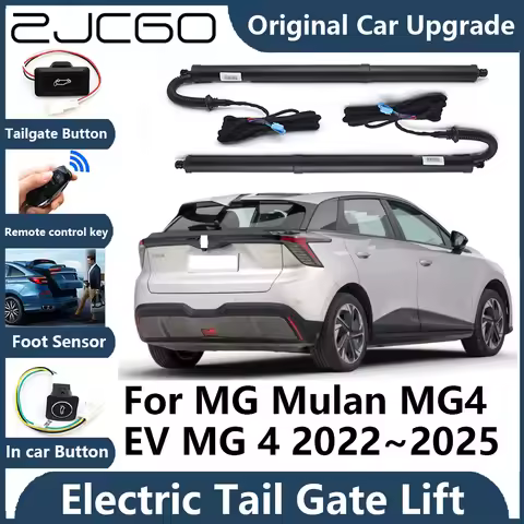 For MG Mulan MG4 EV MG4 2022~2025 Automatic Tailgate Electric Tail Gate Lift Prop Support Vehicle Po