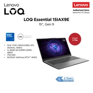 Lenovo LOQ Essential 15IAX9E | 83LK0008SB/83LK003ASB | RTX 4050|16GB DDR5 RAM | 512GB/1TB SSSD | 2Yr