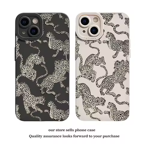 Fashionable Leopard Print Phone Case For Vivo V30 5G V29E V27 V25Pro V23 V21 V20 V19 V17 V15Pro V11i