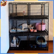 Cat Breeding Cage Three-Layer Cat Cage Rabbit Pigeon Breeding Cage Chicken Cage Breeding Cage Small Dog Dog Cage 6gvl