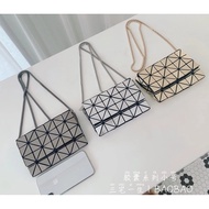 [ONE]Issey Miyake Bag Mirror Capsule Chain Bag Flip Box Bag Women's Bag
