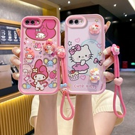 Casing Oppo A3S / A12E TPU 3D kartun patung kasus telefon bimbit XXTYGZ1