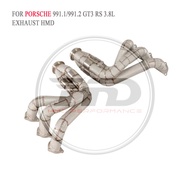 HMD Exhaust System High Flow Performance Headers for Porsche 911 991 GT3 RS V6 3.8L 991.1 991.2 Mani