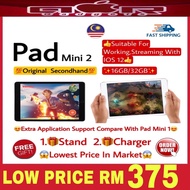 🇲🇾Pad Mini 2 Tablet (Secondhand) Premium Used Quality Tiptop Condition 32GB Tablets PC For Kids Tablet Murah Tab Pubg