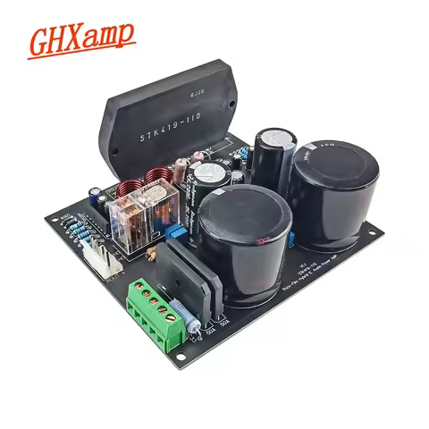 Ghxamp Audio Amplifier STK419-110 50W*2 Steore Power Amplifier Board 6Ohm Sanyo Thick Film Class H F