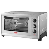 Europace EEO 5302S | EEO5302S 30L Double-Glass S/S Oven Convection and Rotisserie Oven with Halogen Bulb Heat