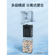yee 魚缸過濾器三合一魚缸循環泵內置免換水小型過濾器靜音增氧