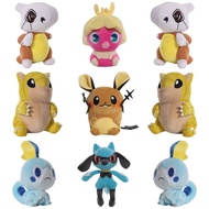 Pokemon Plush Pikachu Cubone Sandshrew Stuffed Doll SLucario Sobble Dedenne Smoochum Peluche Kawaii 