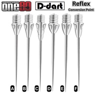 ONE80 FLEXI DART POINT - STEEL TIP CONVERSION POINT 2BA REFLEX POINT 1.5MM SILVER