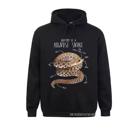 Anatomy Of A Hognose Snake Funny Pet Reptile Animal Lover Hoodie Sweatshirts For Women Street Hoodie