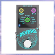(JMTI) Guitar Digital Reverb Effector Reverb Effect Pedal Device Built-in 9Digital Reverb Based True