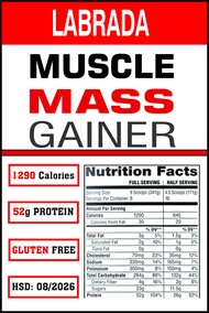 Sữa Tăng Cân Muscle Mass Gainer BBT - ShapeYourBody