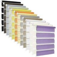 BIDAI TINGKAP MODERN WINDOW | ROLLERi ZEBRA BLIND CURTAIN BLINDS TIRAI dapur bilik bidal panel 2 3