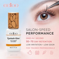 eelloo 1s Fast Dry 50-60 Days Lash Glue Eyelash Extension Adhesive False Bonder Darkness Fake Lashes
