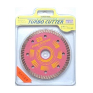 【台北益昌】正日本製 鳥牌 Turbo cutter 4" 超薄 鑽石鋸片 切片 花崗石 大理石 磁磚 拋光石英磚