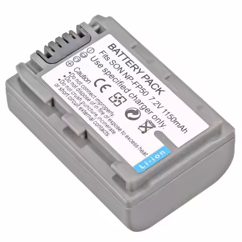 Probty 1Pcs NP-FP50 NP FP50 NPFP50 Battery For Sony DCR-DVD103 DVD105 DCR-HC3 HC16 HC40 DCR-SR30 SR4