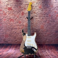 Stratocaster Fender กีต้าร์ไฟฟ้ากีตาร์มืออาชีพหนักที่ระลึก