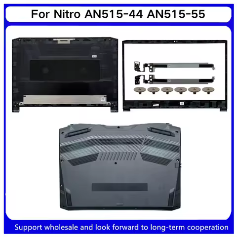 New For Kailxuling Nitro AN515-44 AN515-55 LCD Back Cover A Shell AP336000301 60.Q7KN2.001 / Front B