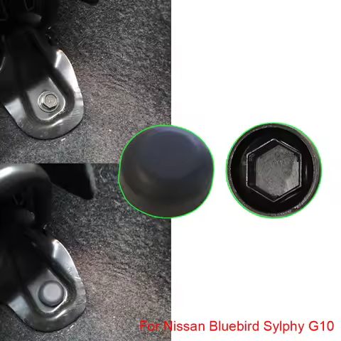 2X Car Seat Fixing Track Bolt Plug Cap For Nissan Bluebird Sylphy G10 Almera Pulsar Sentra Renault S