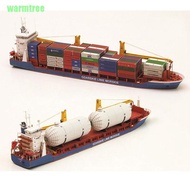warmtree✅1:400 Gdansk Cargo Ship DIY Handcraft 3D Paper Card Model Sets