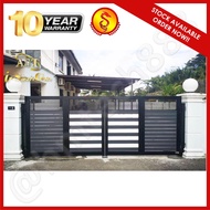 AUTOGATE 3 SERIES Fully Aluminum Trackless Folding Gate /Installation team in whole🇲🇾全马安装
