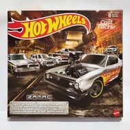 Hot Wheels Zamac Edition Box Set (6pcs JDM) Zamac Datsun Wagon 510, Chevy Silverado, BMW, Dodge Char