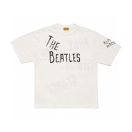 HUMAN MADE BEATLES T-SHIRT 美式復古披頭四印花竹節棉圓筒短袖T恤
