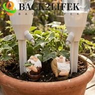 BACK2LIFEK Gnome Self Watering Spike, Rustic Adjustable Gnome Automatic Watering Can, Cute Decorativ