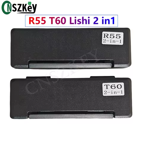 CNSZKey R55 SS311 TESA T60 Original Lishi 2 in 1 Locksmith Tools R55 For Mexican FANAL locks T60 For