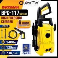 QuickFix BOSSMAN BPC-117 Waterjet High Pressure Cleaner Water Jet Jek Jack Sprayer Machine Mesin Cuci Kereta Car Washer