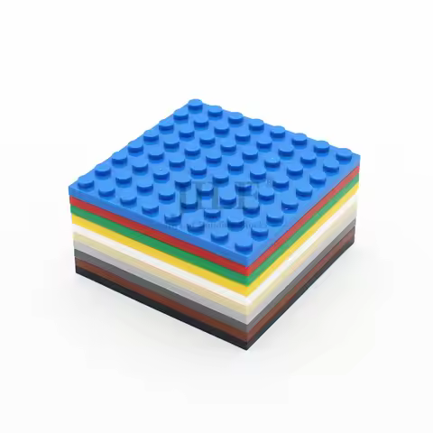 10pcs Compatible 41539 Plate 8x8 Base Board Building Blocks Thin Figures Bricks DIY Educational Tech